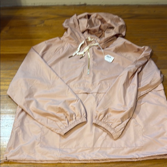 Main Strip Jackets & Blazers - Pink Hooded Windbreaker by Main Strip